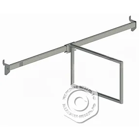 разделитель погонажных изделий на штангу 30х15 мм, 250х500 мм