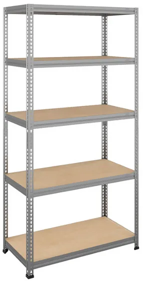 стеллаж sbl 180kd/90x40/5 оцинкованный