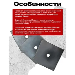 шайба под анкер 120х120 мм