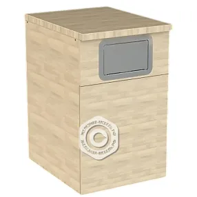 кофе-модуль из лдсп 800х500х640 мм, на полку базовую 600х500 мм