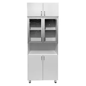 шкаф медицинский стр мд 103.33 + антресоль стр мд 112.02 (белый)