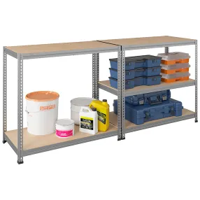 стеллаж sbl 180kd/120x40/5 оцинкованный