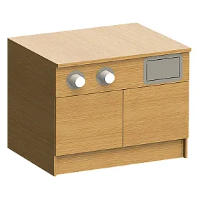 кофе-модуль из лдсп пристенный 800х1000х640 мм