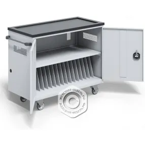 тележка для хранения 18 ноутбуков и планшетов 15,6 дюймов