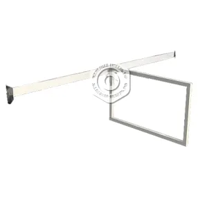 разделитель погонажных изделий на штангу 30х15 мм, 250х400 мм