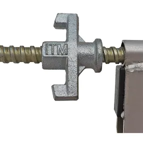 замок для опалубки удлиненный оцинкованный 5 мм, упаковка 10 шт