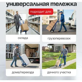 тележка грузовая кг-3-200-и, г/п 200 кг