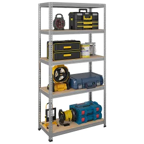 стеллаж sbl 180kd/120x40/5 оцинкованный