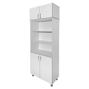 шкаф медицинский стр мд 103.13 + антресоль стр мд 112.02 (белый)